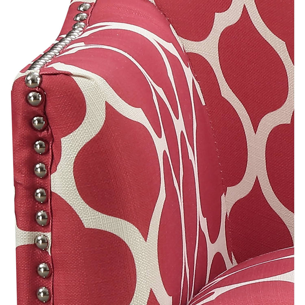 Red Accent Chair H8810