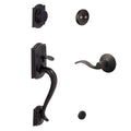 Aged Bronze Dummy Door Handleset J269
