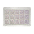 39.25 in. x 24.25 in. x 3.25 in. Ice Pattern Vinyl Framed Glass Block Window with White Colored Vinyl Nailing Fin L657