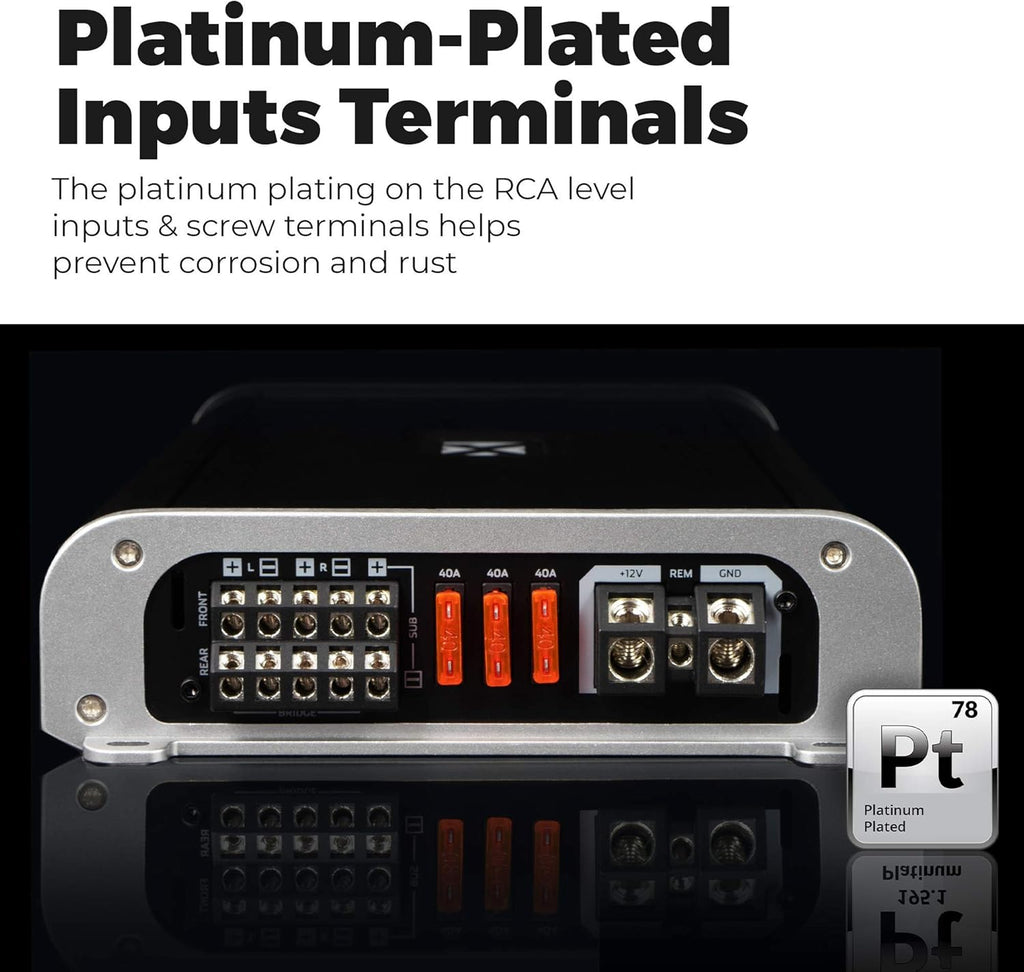 840W RMS Full Range Class D 2-Channel Amplifier B561