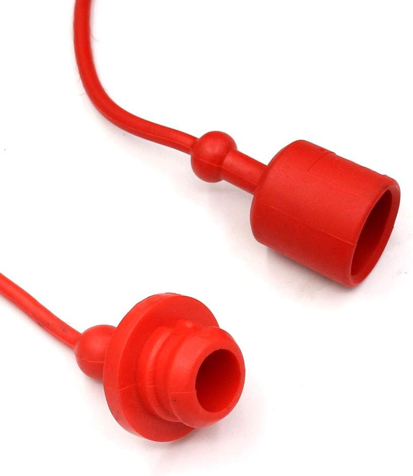 Red Hydraulic Quick Disconnects Dust Cap T47363