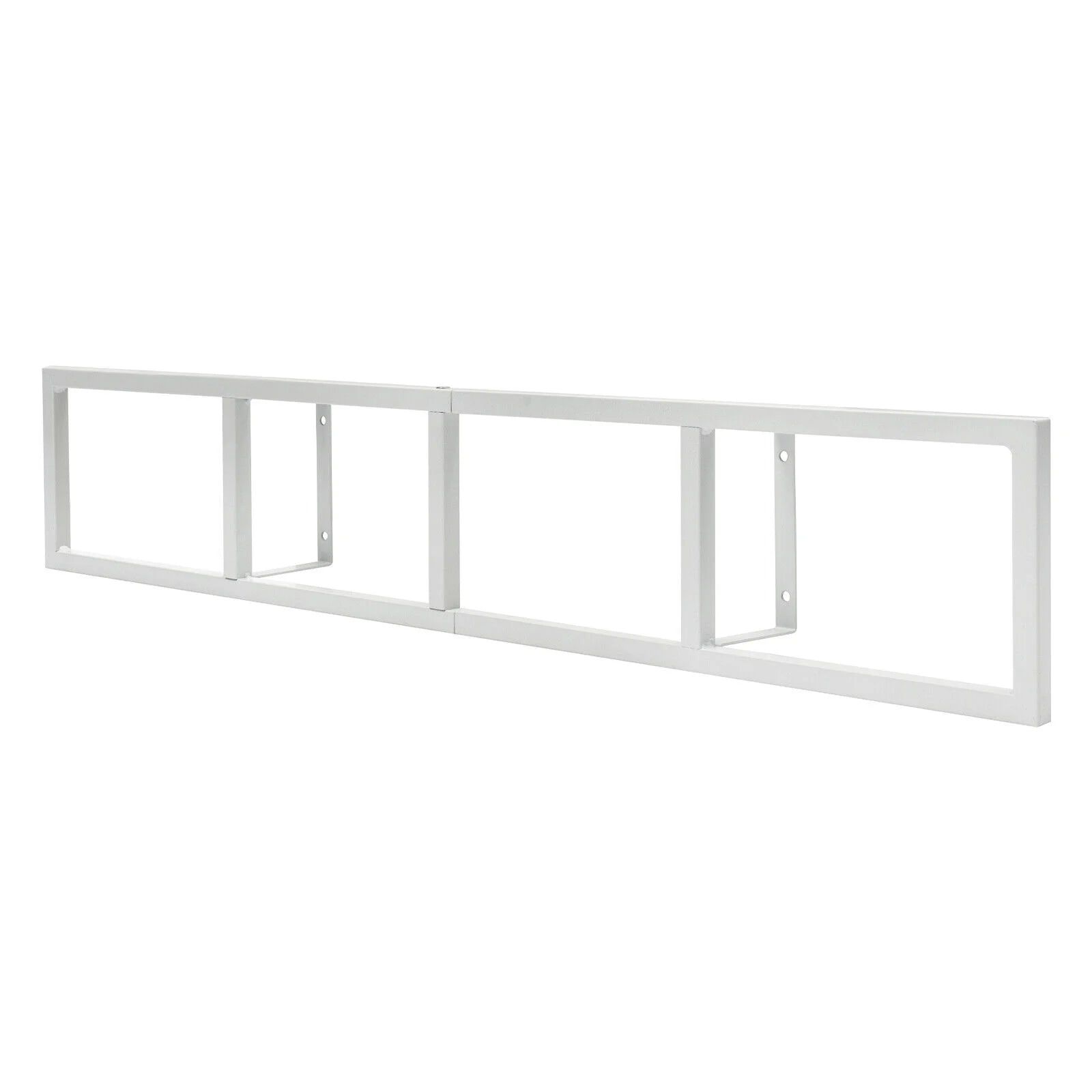 3Pcs White Metal CD DVD Media Storage Rack L172