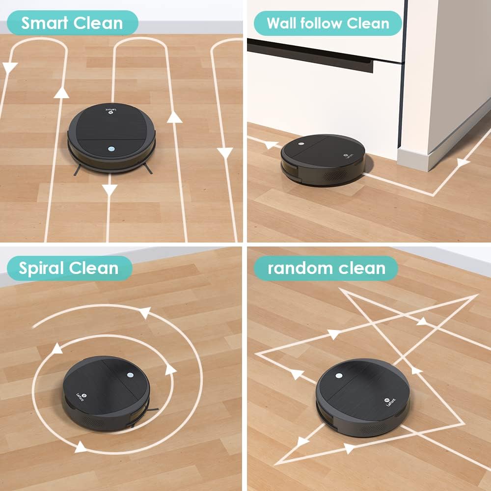 Robot Vacuum and Mop, 2200Pa Suction, 11" Small Body, 500ml Dust Box Y111882