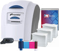 Silver Edition ID Card Printer with Camera and 300 Cards Z630