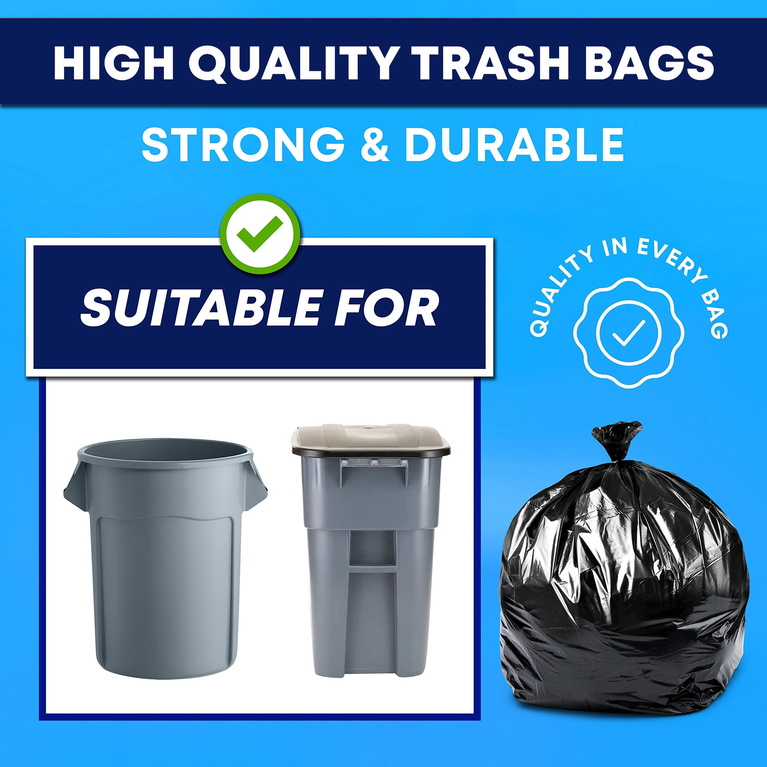 Large Black Construction Garbage Bags W740