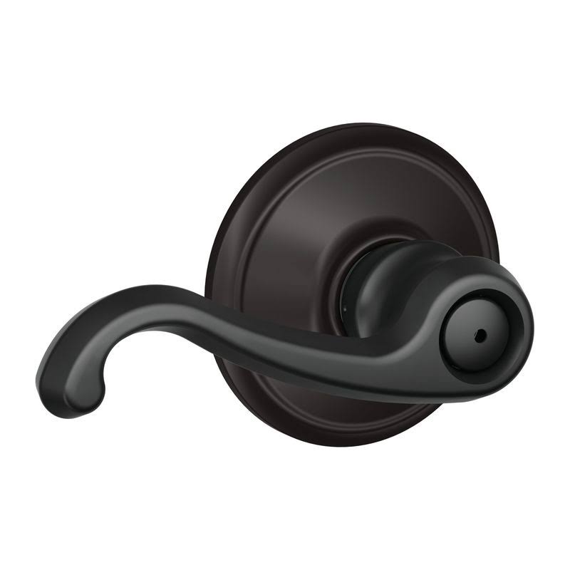 Matte Black Privacy Door Lever I10570