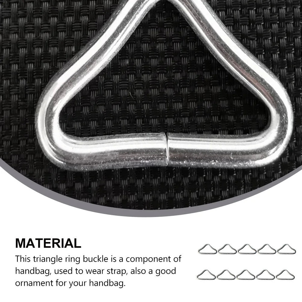 20pcs Trampoline Bungee Bed Mesh Cloth Buckle Triangle Ring Parts M506052