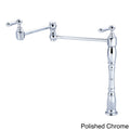 Chrome Deck Mount Pot Filler X707