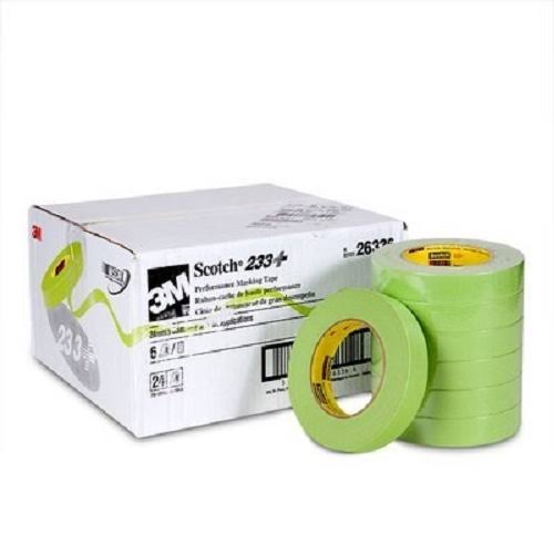 Green Masking Tape 1 inch Case/24 Rolls L90924