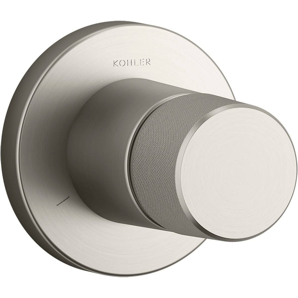 Vibrant Brushed Nickel Transfer Valve Trim W128