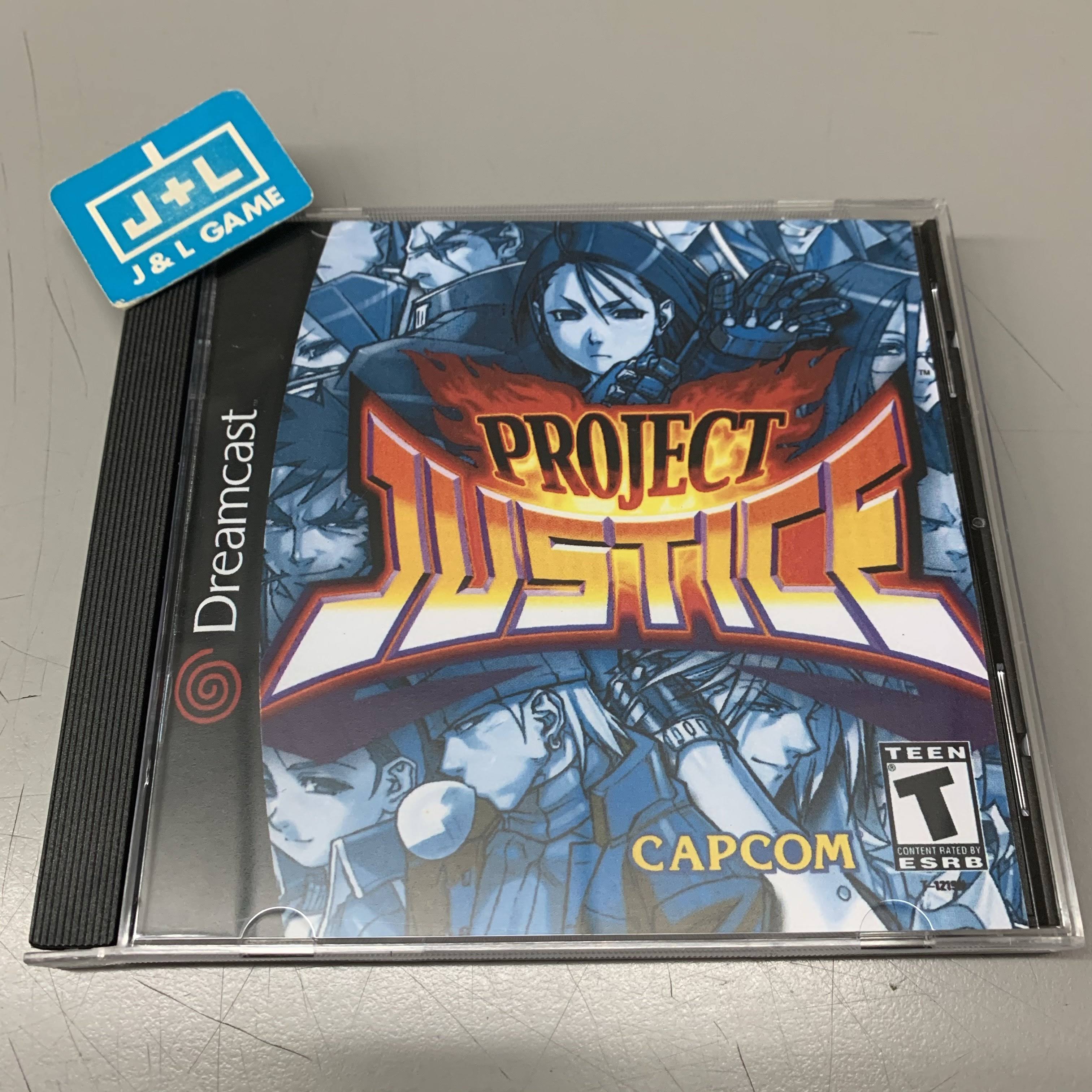 Project Justice Dreamcast Game A34100