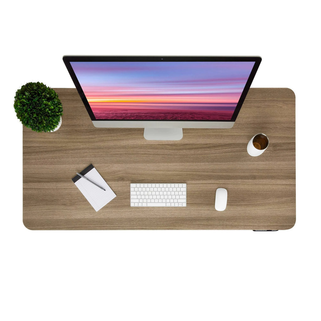 Electric Height Adjustable Standing Desk, Ashwood/White P802