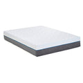 White Twin Long Memory Foam Mattress B86100