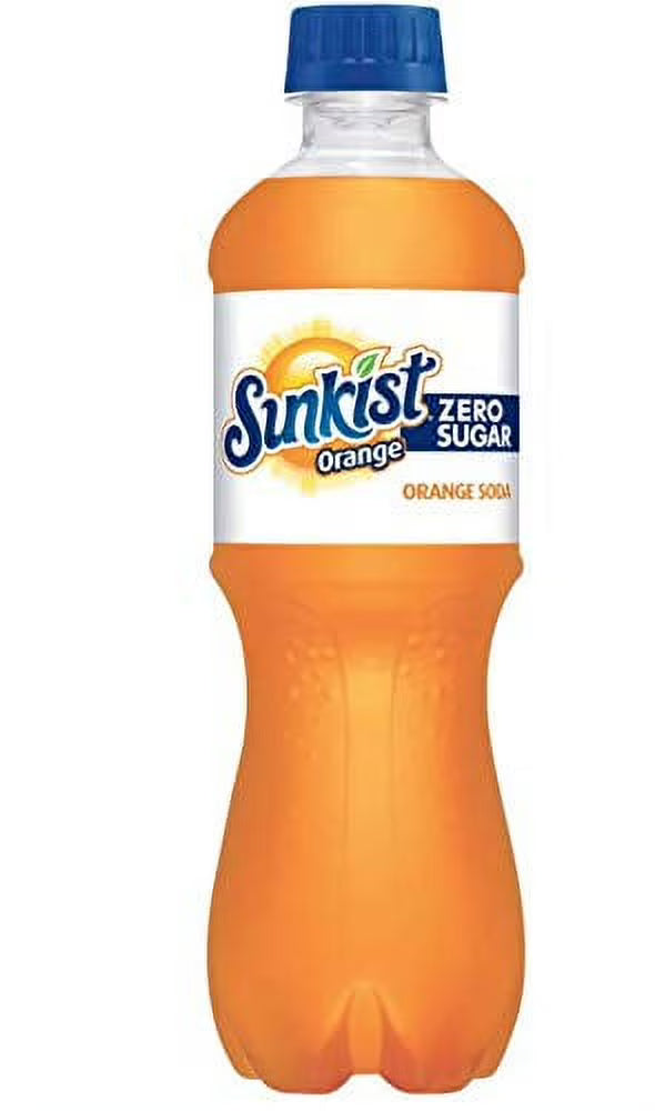 Orange Zero Soda 20 oz Bottles (Pack of 16) P85296