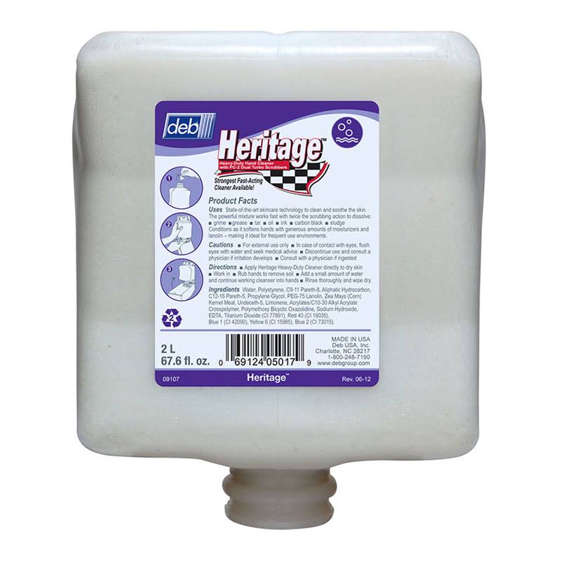 2 L Gray Liquid Hand Cleaner Cartridge, Pk 4 K659