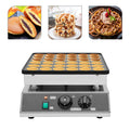 36Pcs Mini Dutch Pancake Baker Maker Electric Nonstick Waffle Maker 1000W V716
