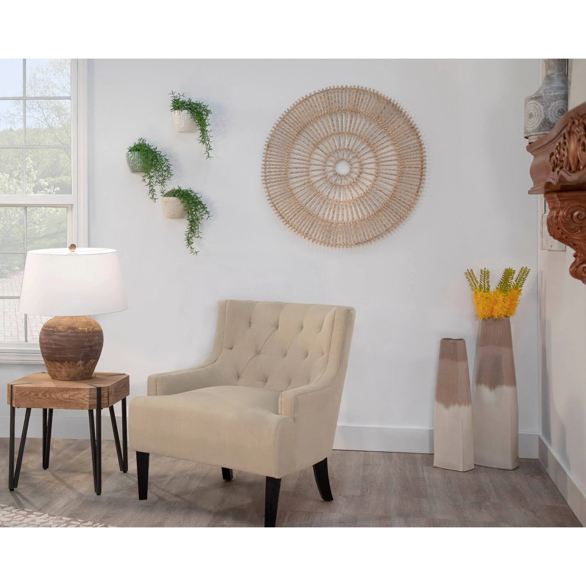 Brown Wooden Side Table X63439
