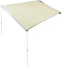 4.6x6.6' Car Side Awning Grey U6319
