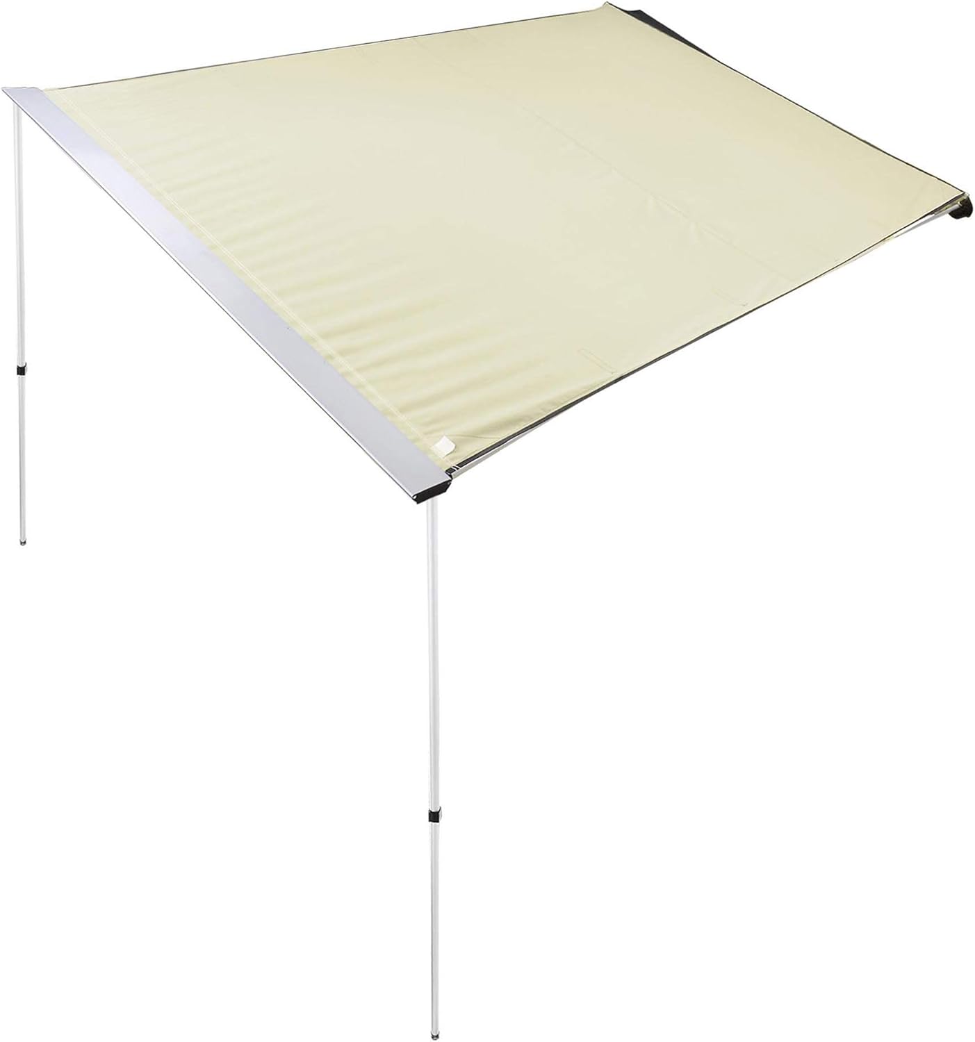 4.6x6.6' Car Side Awning Grey U6319