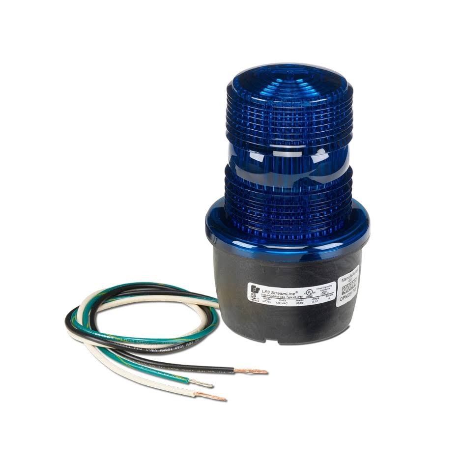 Blue Strobe Warning Light G67382