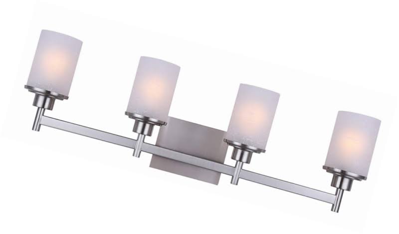 4-Light Bath Vanity Brushed Nickel N9117