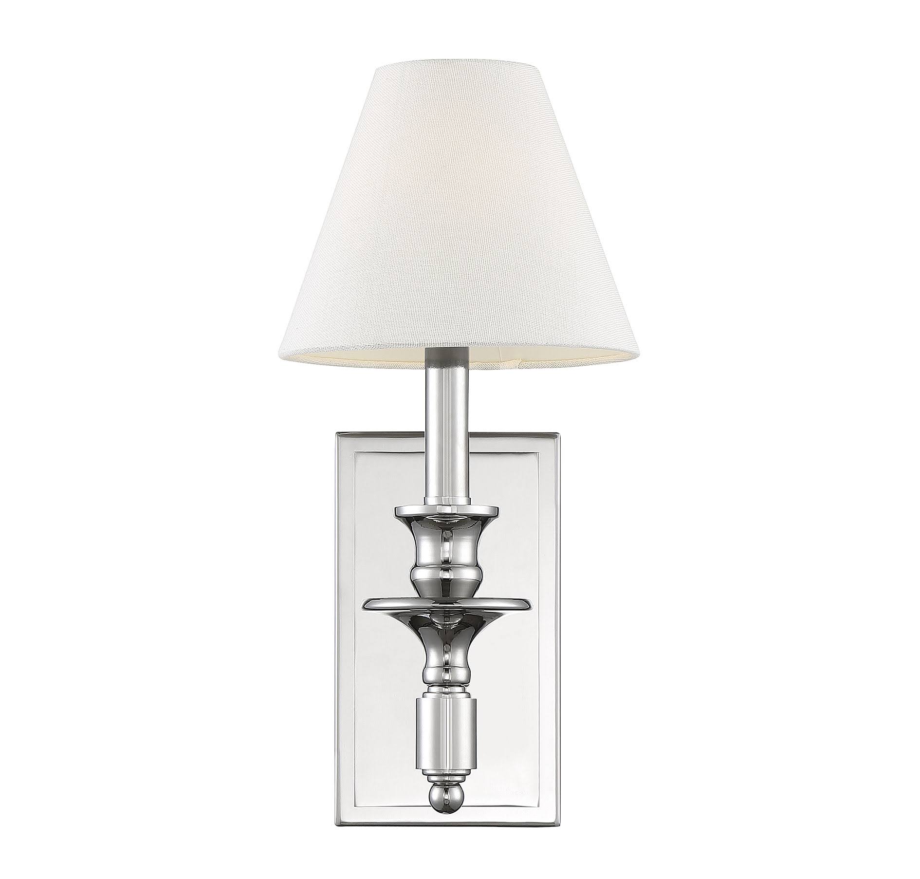 Polished Nickel 1 Light Sconce M643346