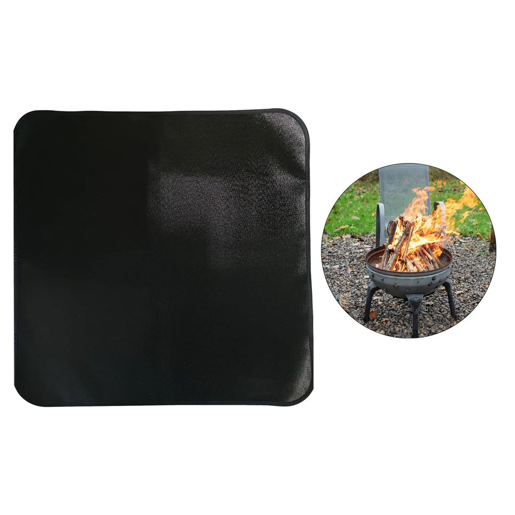 Camping Fireproof Mat Blanket Heat Resistant Mat U78715