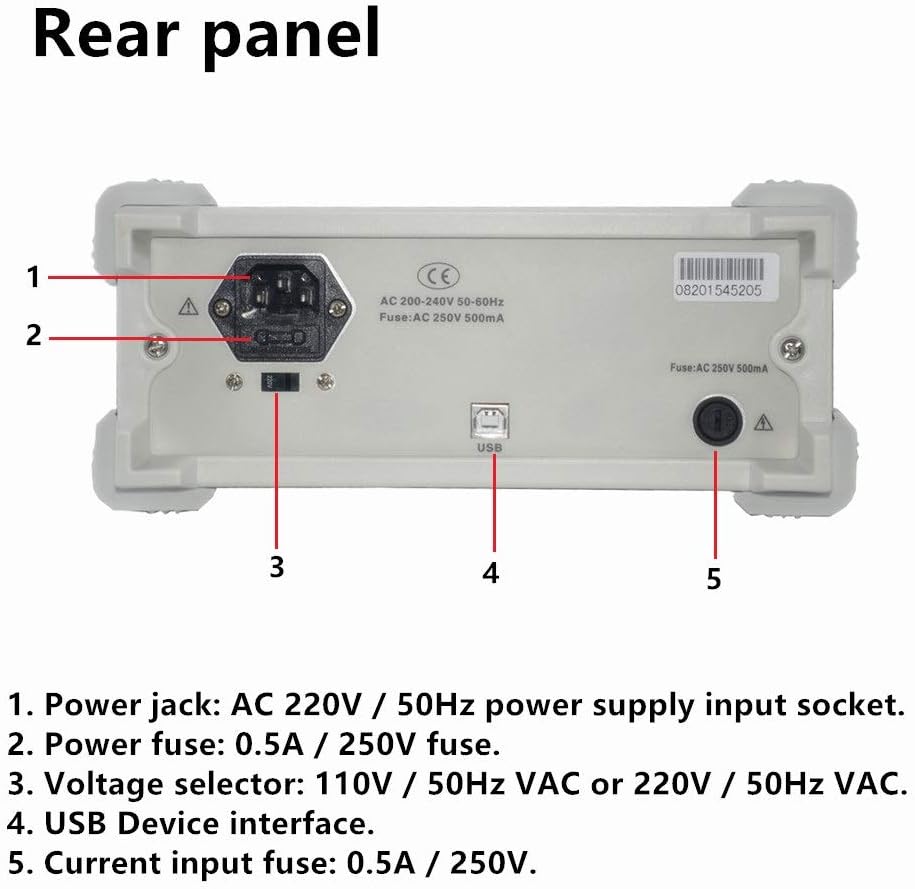 Benchtop Multimeter Digital Multimeter Voltage Tester Y36882