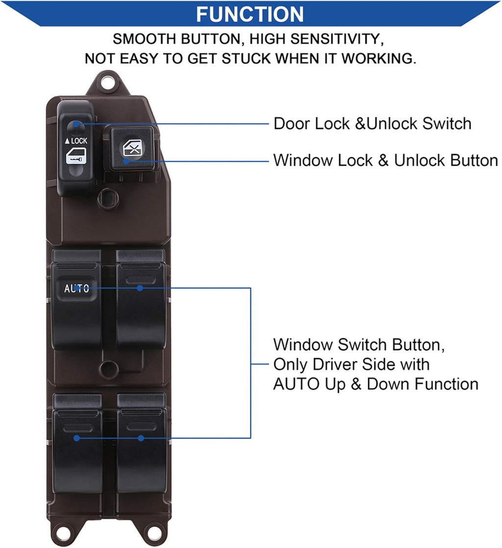 Driver Side Power Window Switch M604920