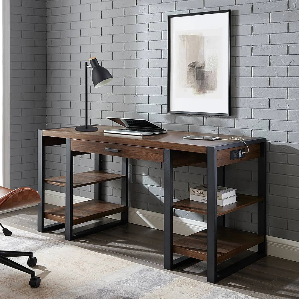 Dark Walnut Computer Desk M350331