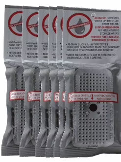 6 Pack Silica Gel Desiccant X400