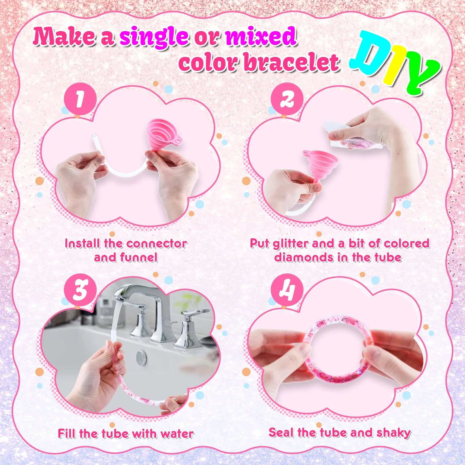 Bracelet Making Kit Art and Craft for Kids H135192