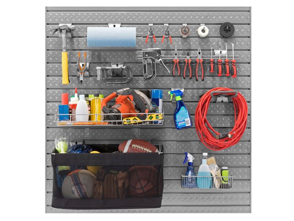 16 sq.ft. Steel Slatwall G8078
