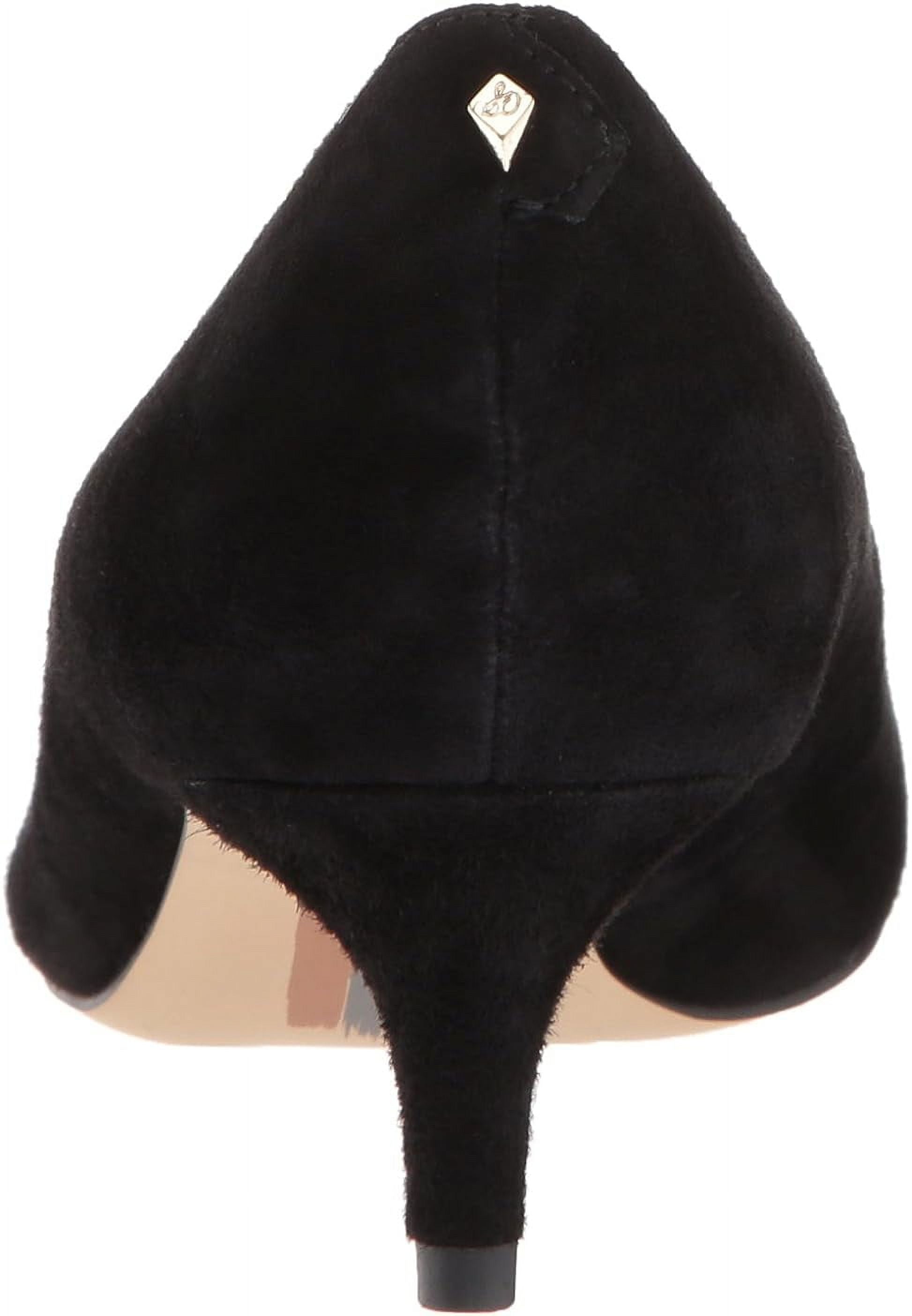 Black Suede Pumps U909