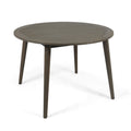 Gray Acacia Wood Round Dining Table X607