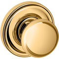 Polished Brass Passage Set Knob L434709