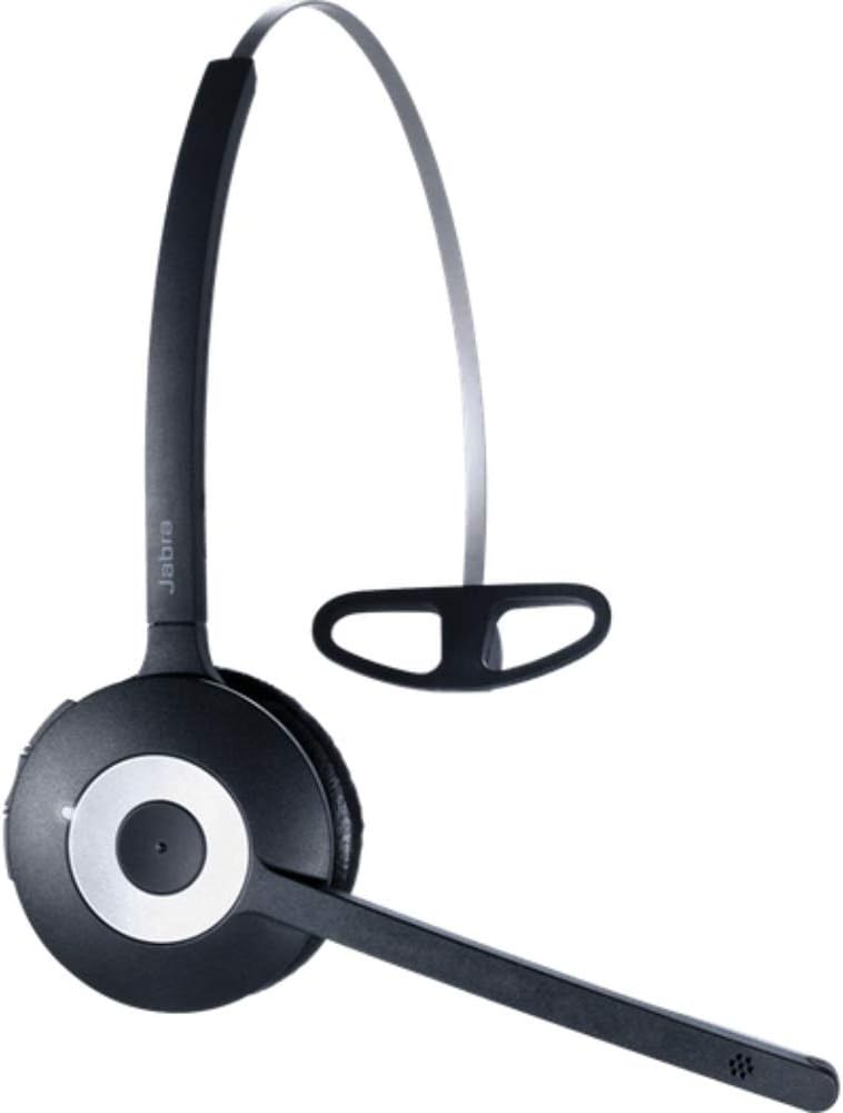 Wireless Bluetooth Headset with Headband Attachment and Base W13688