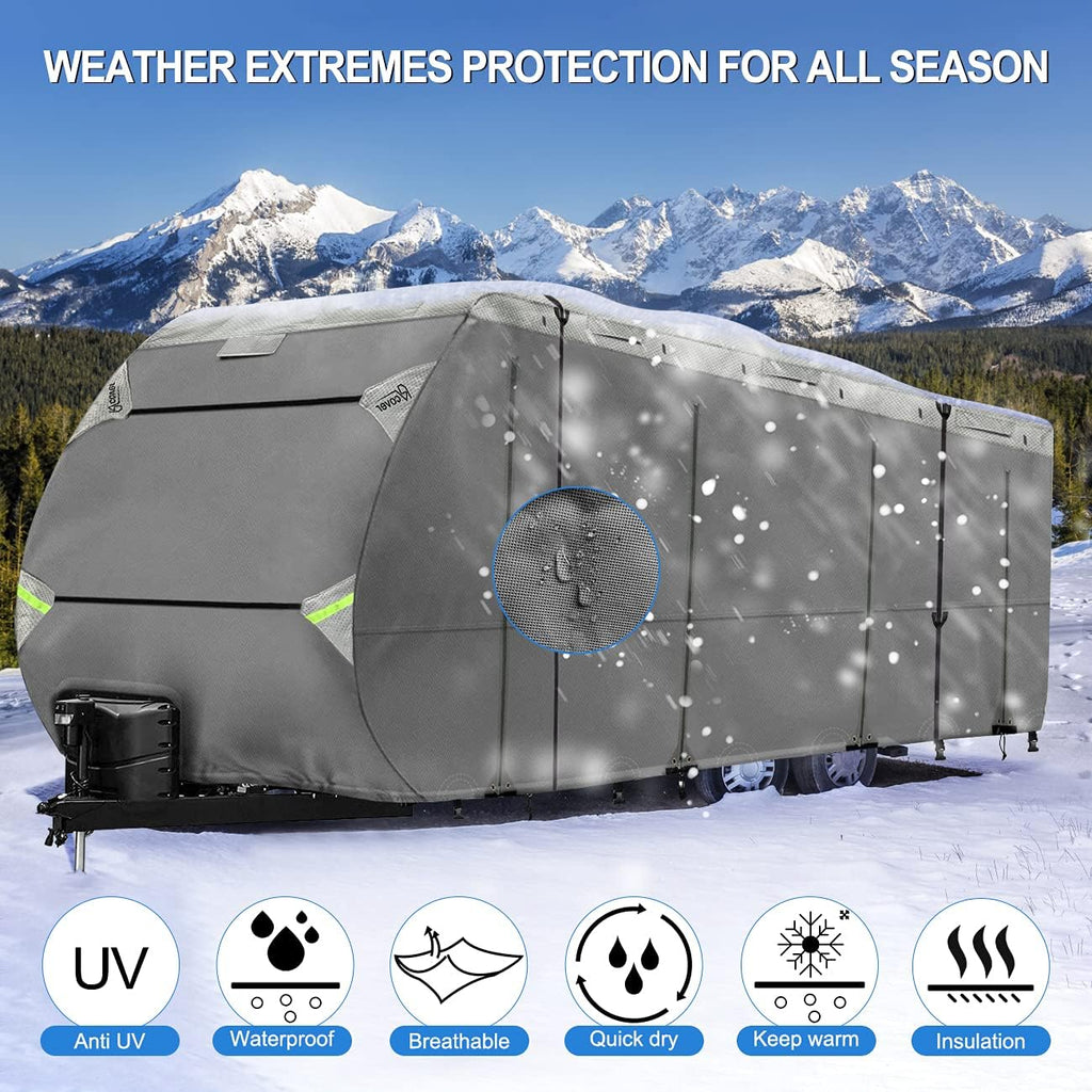 18-20 Non-Woven Fabric Waterproof RV Cover U2327