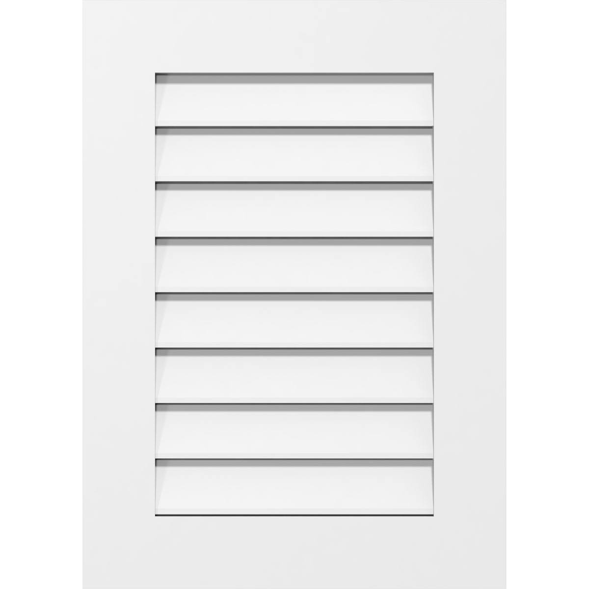 PVC Gable Vent U48264