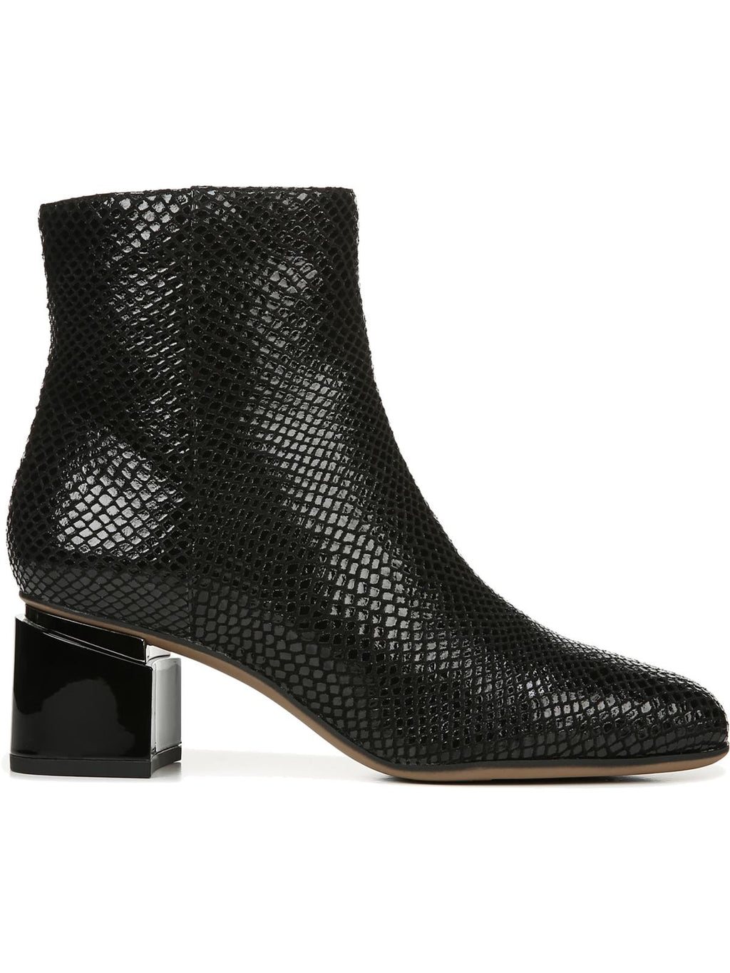 Leather Block Heel Ankle Boots G33925