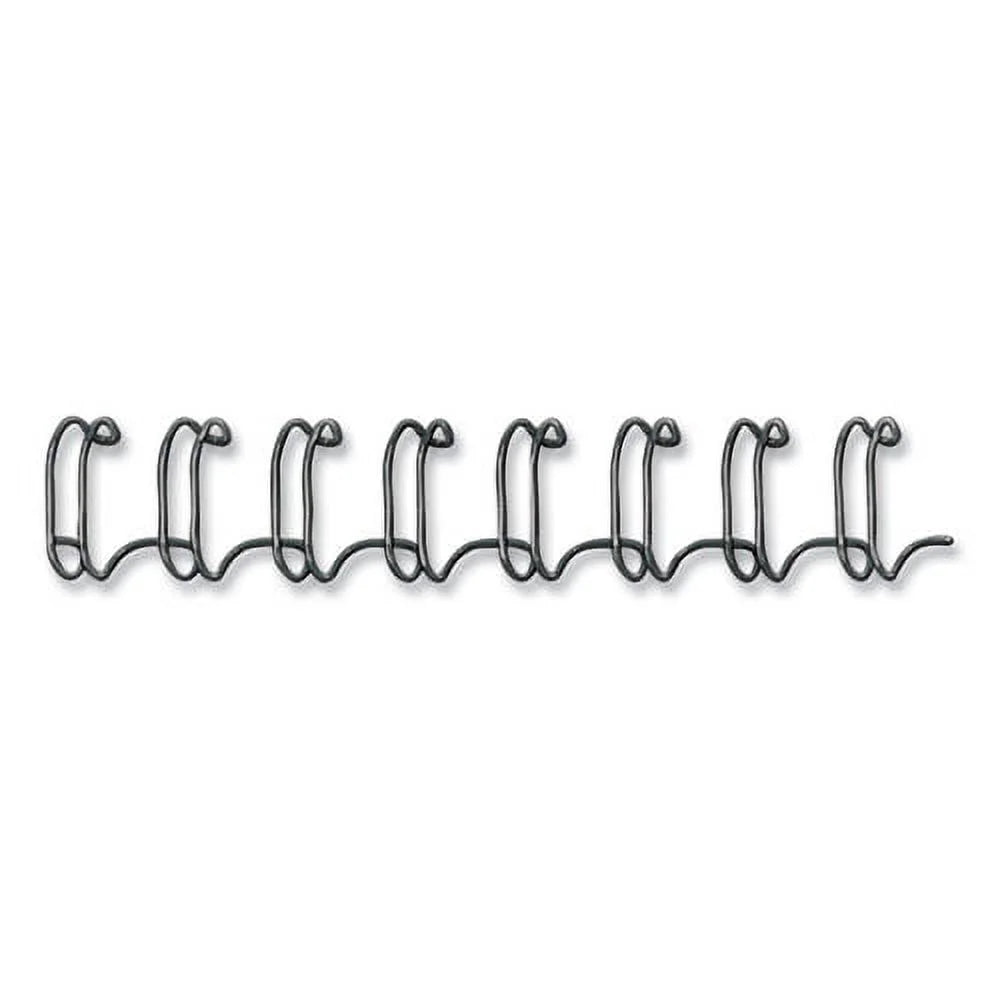 Black Wire Bindings, 1/4" Diameter, 35 Sheet Capacity, 25/pack K945