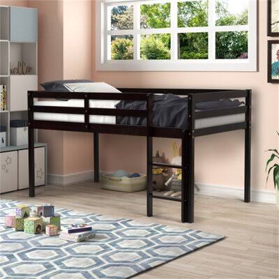Espresso Twin Loft Bed P25705