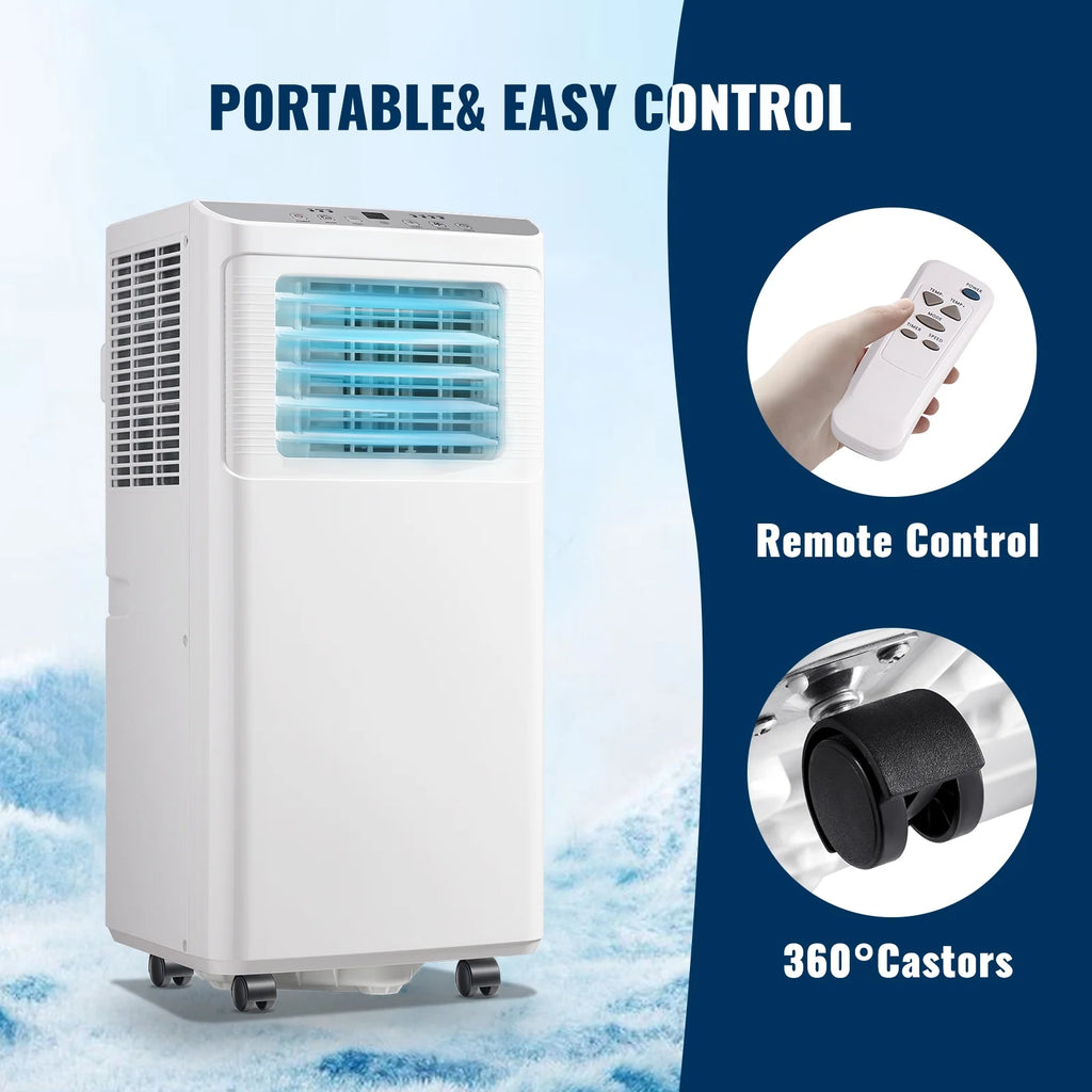 White 8000 Btu Portable Air Conditioner B74201