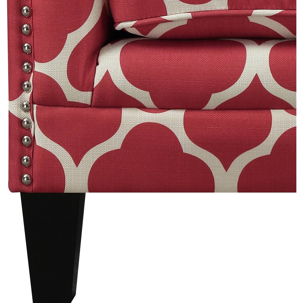 Red Accent Chair H8810