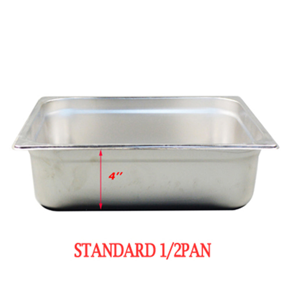 8-Pan LP Gas Food Warmer Propane Steam Table E57485