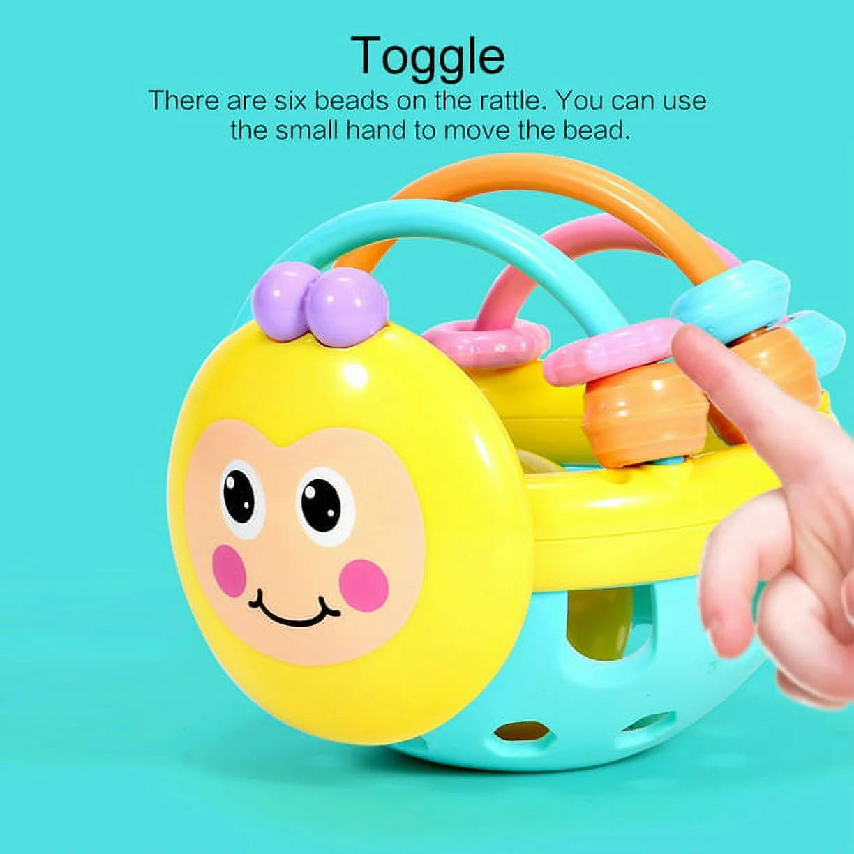 Silicone Sensory Teether Toy for Babies S6359