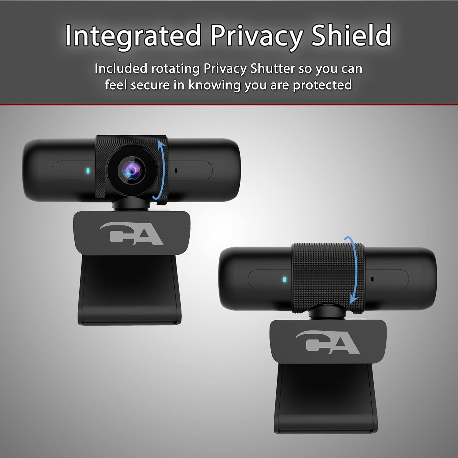1080p 5MP USB Webcam with Dual Omnidirectional Microphones Y96485