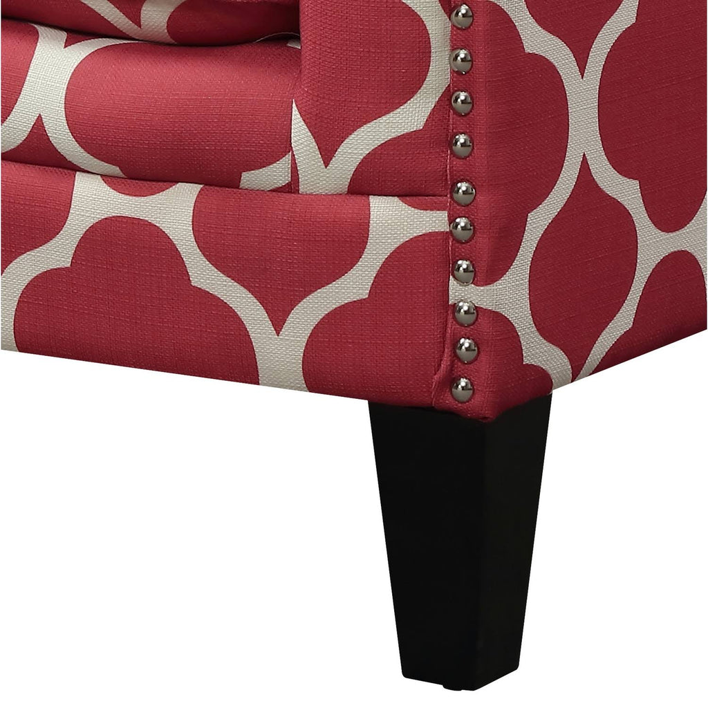 Red Accent Chair H8810