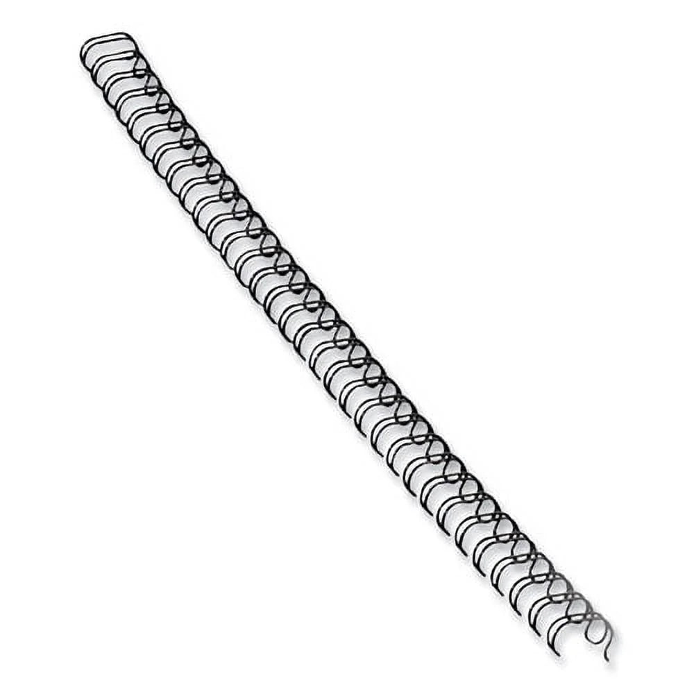 Black Wire Bindings, 1/4" Diameter, 35 Sheet Capacity, 25/pack K945