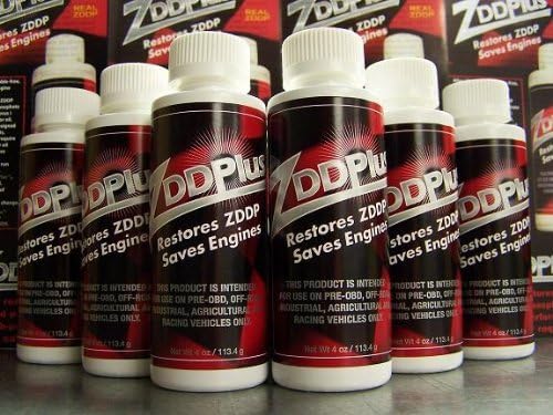 ZDDP Engine Oil Additive Zinc & Phosphorus 6 Bottle Pkg Pack of 2 B4908